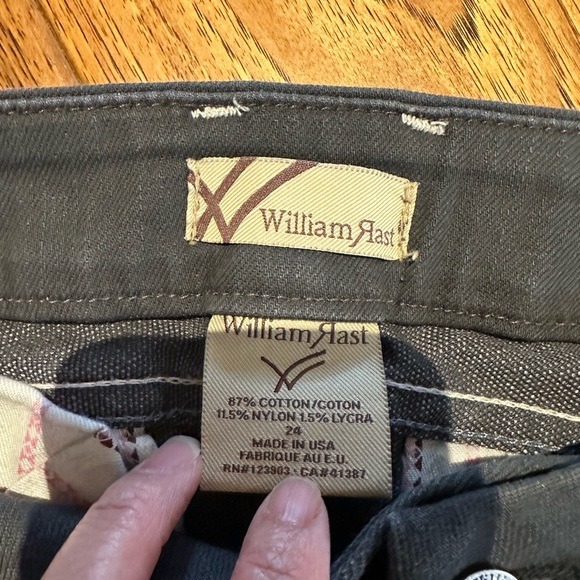 Women's William Rast "Savoy Regular Rise Trouser", Size 24 - Picture 4 of 8